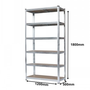 Budget Boltless Shelving 6 Levels 1.8m x 1.2m x 0.5m